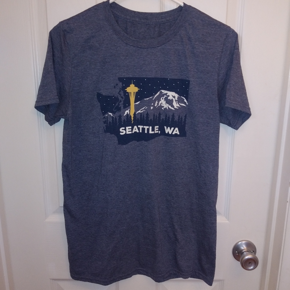 Seattle WA Space Needle Graphic T-Shirt